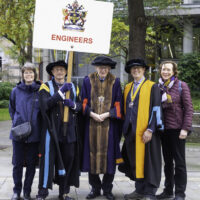 Lord Mayor's Show 2021 - Engineers Company before Parade [Image - John Canning]