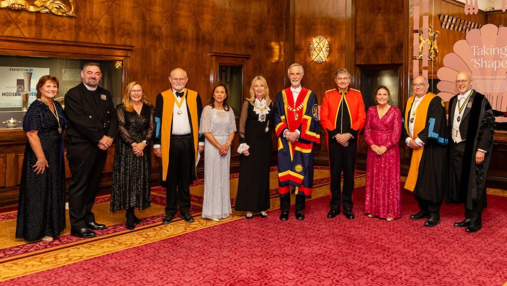 The Master, Wardens, Lady Mayor and their Consorts